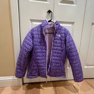 North face reversible kids jacket
